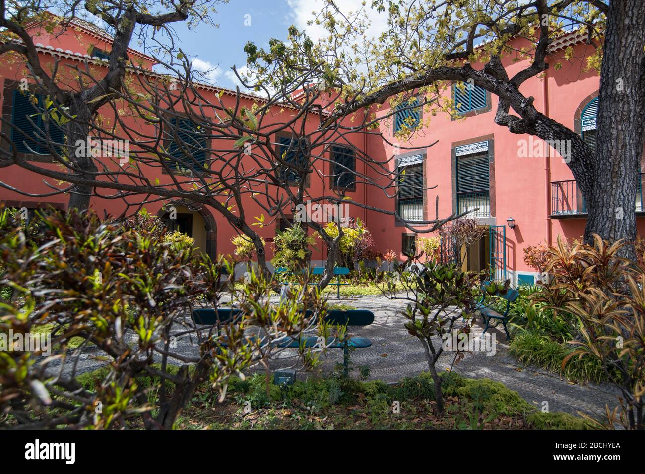 Das Casa-Museum von Frederico de Freitas in der Altstadt im Stadtzentrum von Funchal auf der Insel Madeira in Portugal. Portugal, Madeira, 20. April Stockfoto