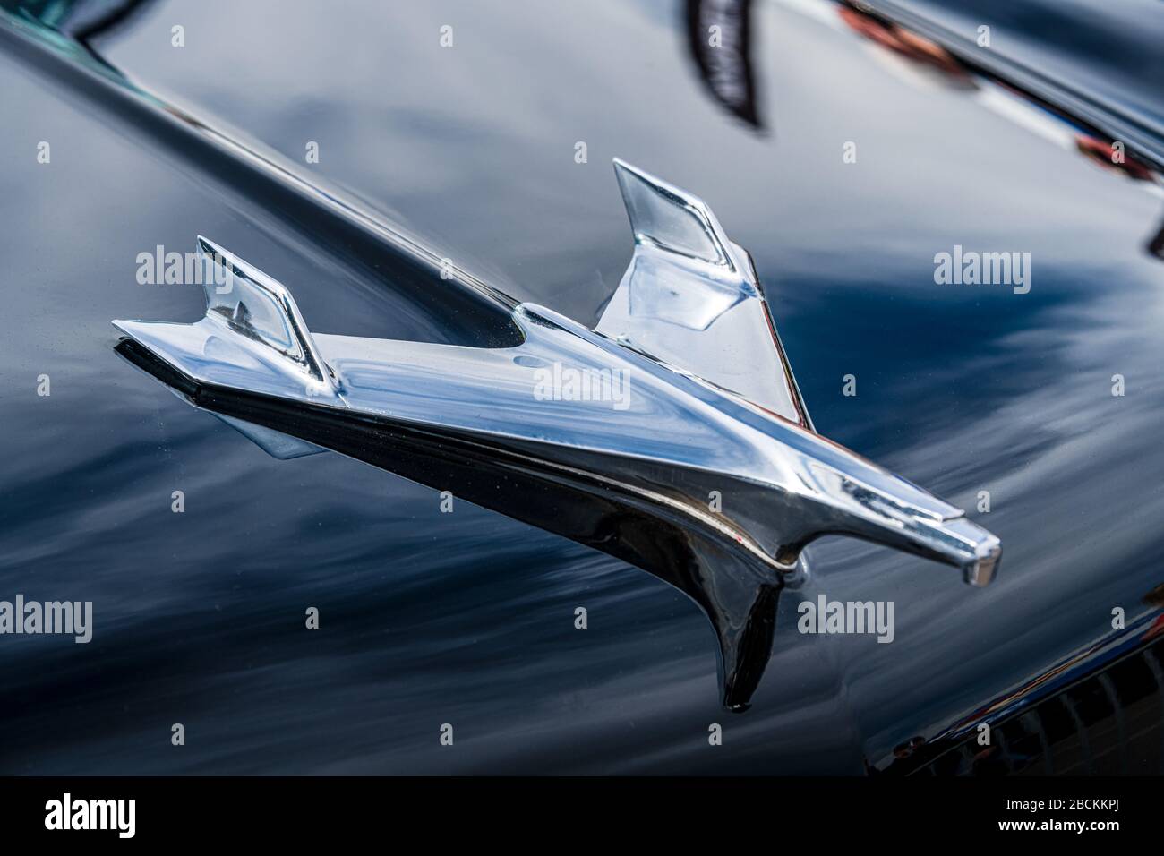 2019 Barrett-Jackson Scottsdale Auction, 1956 Chevrolet Bel Air Convertible Stockfoto