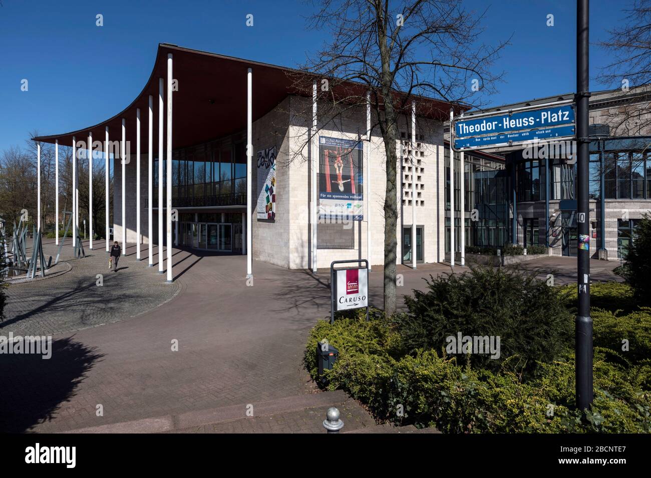 Stadt- und Veranstaltungssaal von Mulheim an der Ruhrgebiet Stockfoto