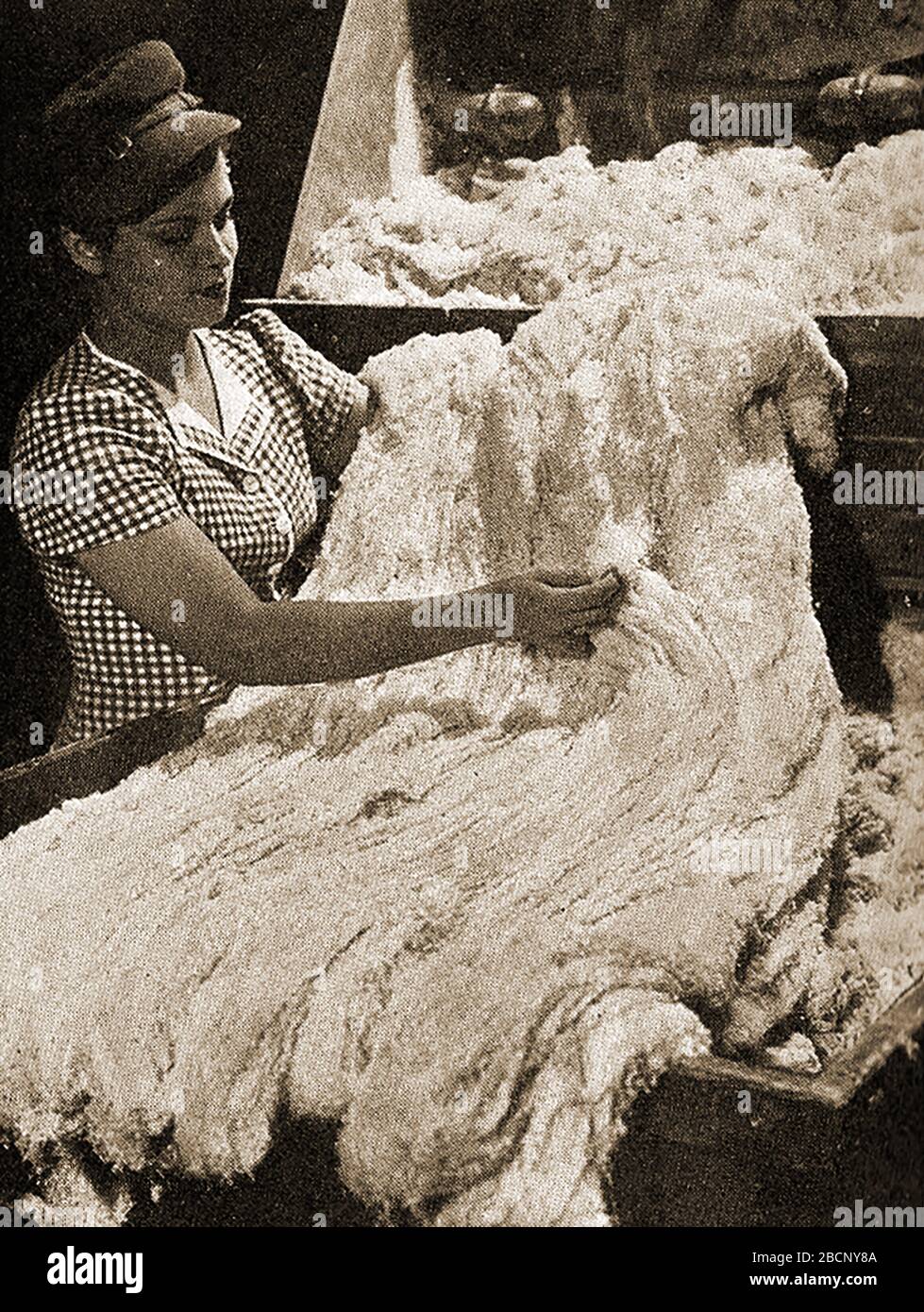 Asbestfasern in Kanada in den Tagen vor der Gefahrensortierung von