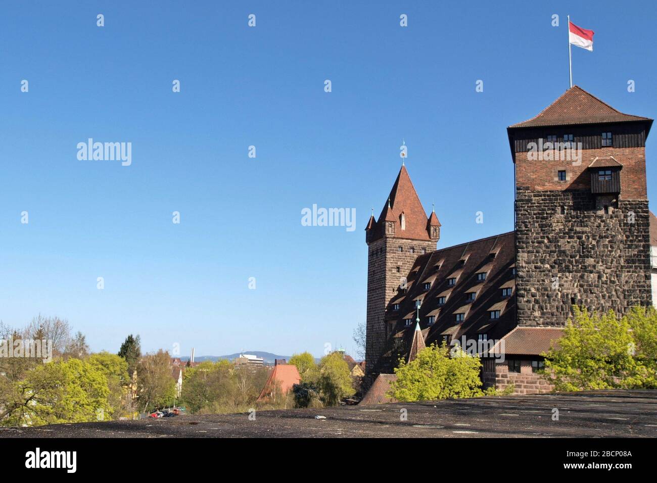 Kaiserställe, Schloss Nürnberg, Deutschland Stockfoto