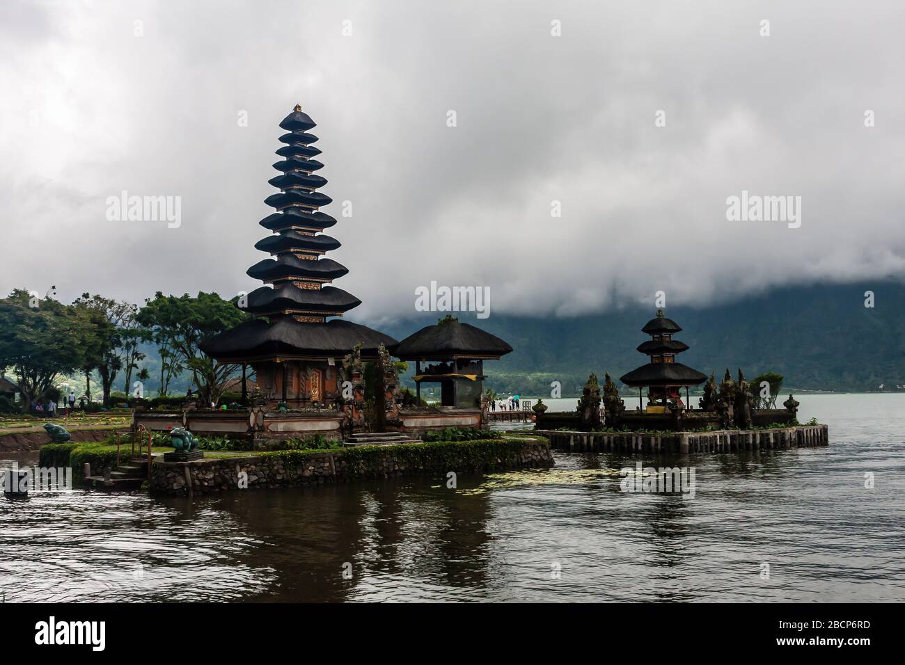 Ulun Danu Beratan Tempel, Bali, Indonesien Stockfoto