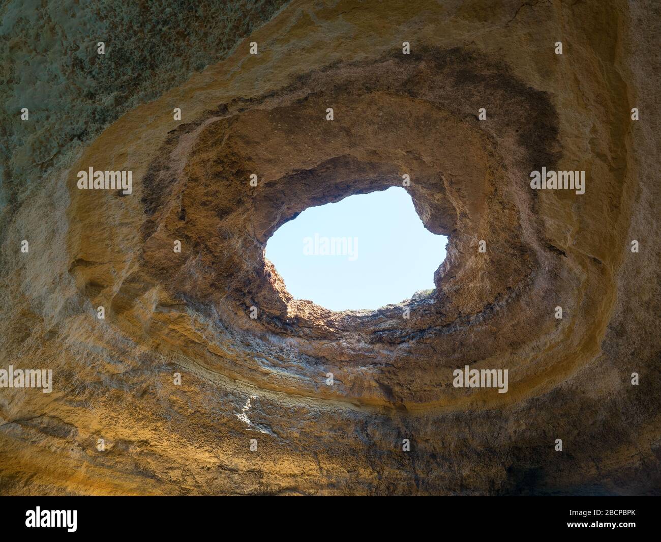 Benagil Sea Cave Stockfoto