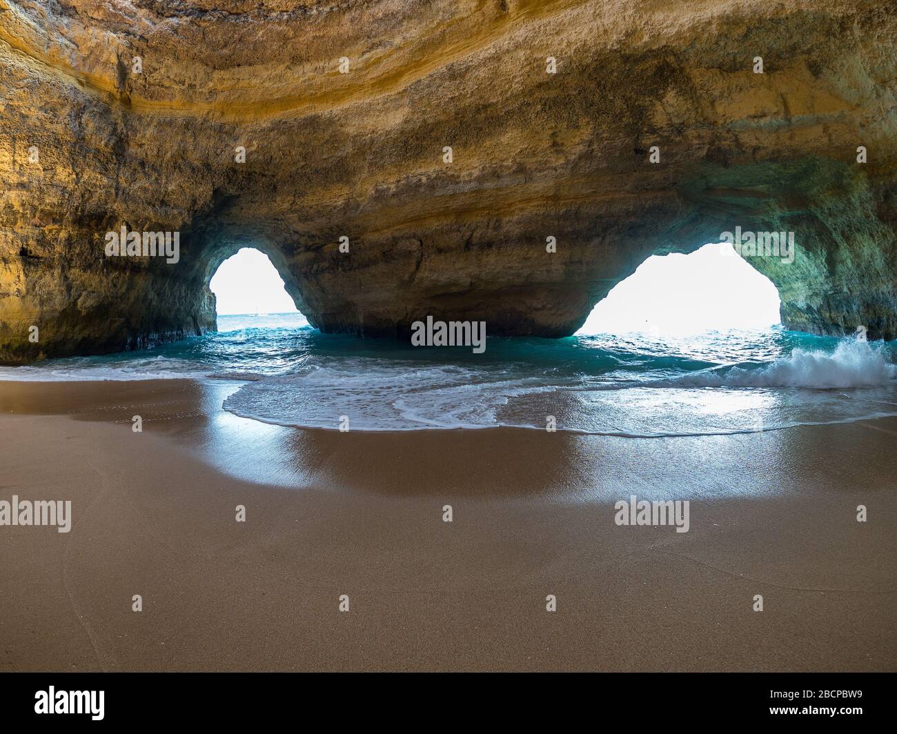 Benagil Sea Cave Stockfoto