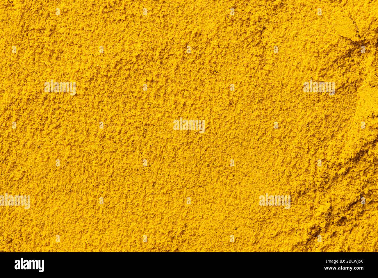 Hintergrund aus der Nähe von Currypulver Stockfoto