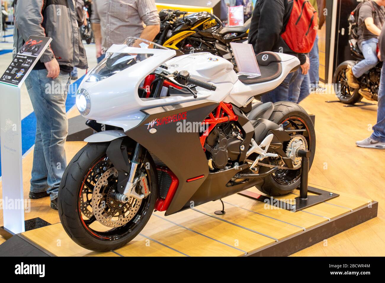 Agusta Superveloce 800 Stockfoto