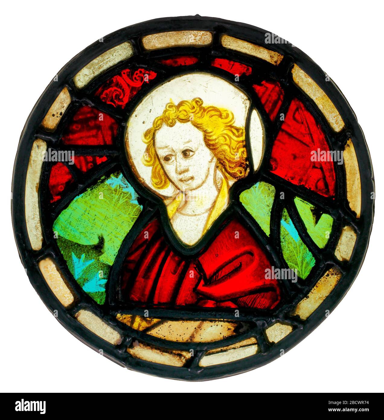 Fensterscheibe. Stockfoto