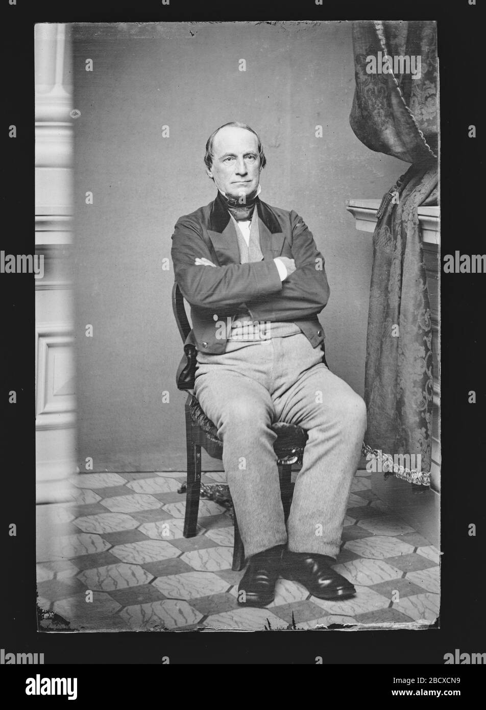Caleb Cushing. NPG.81.M612 Stockfoto