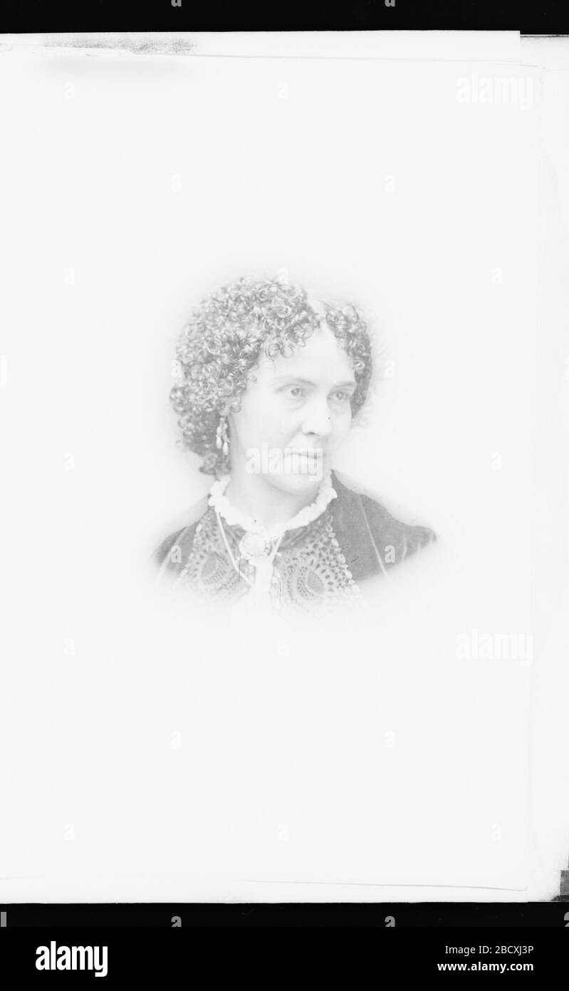 Unidentifizierte Frau. NPG.81.M3478.2 Stockfoto