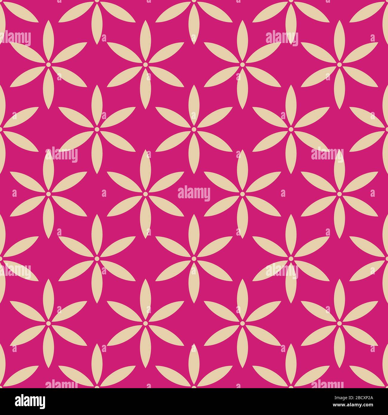 Moderner modischer Vektor-Hintergrund mit geometrischem nahtlosem Muster. Stock Vektor