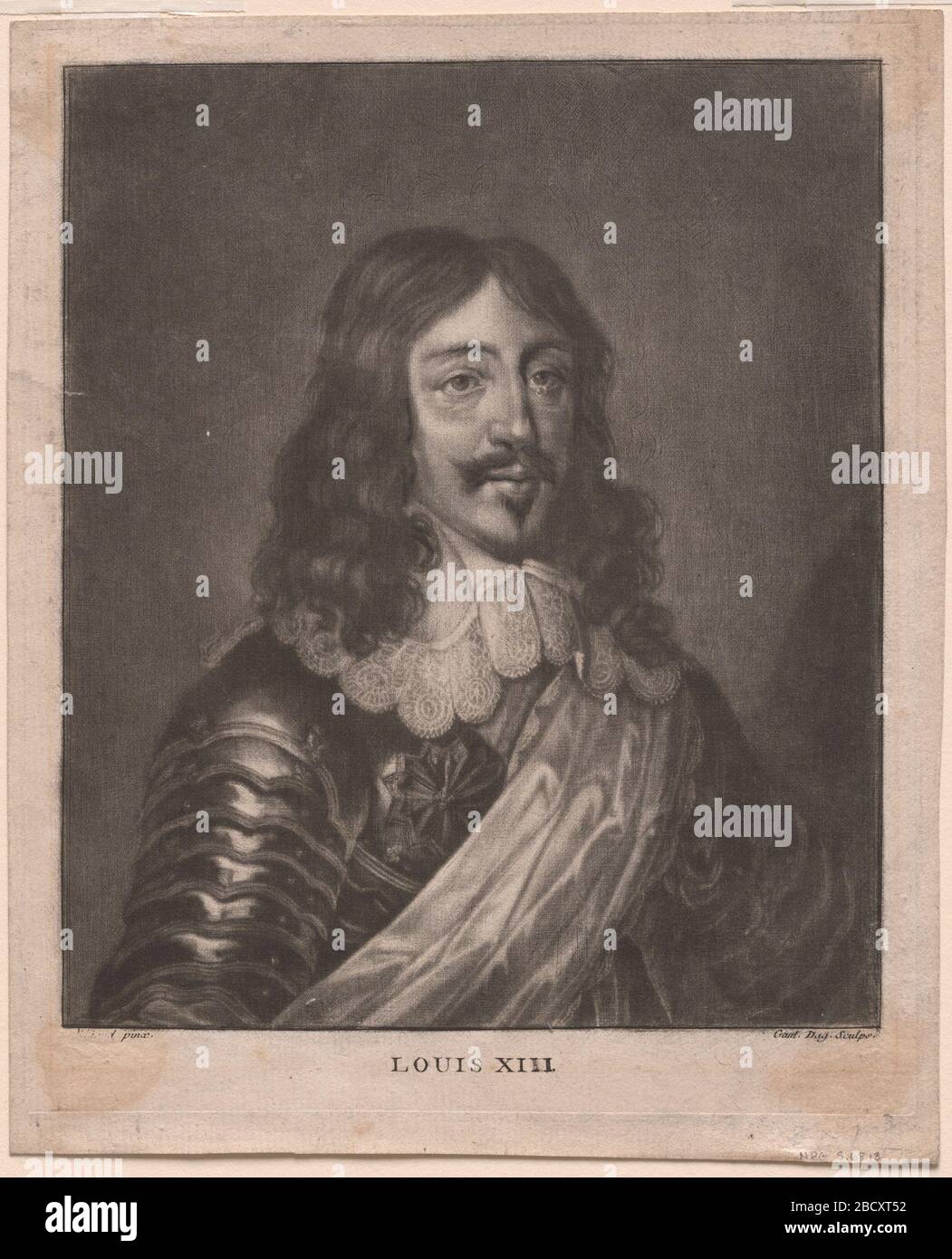 Ludwig XIII S/NPG.68.13 Stockfoto