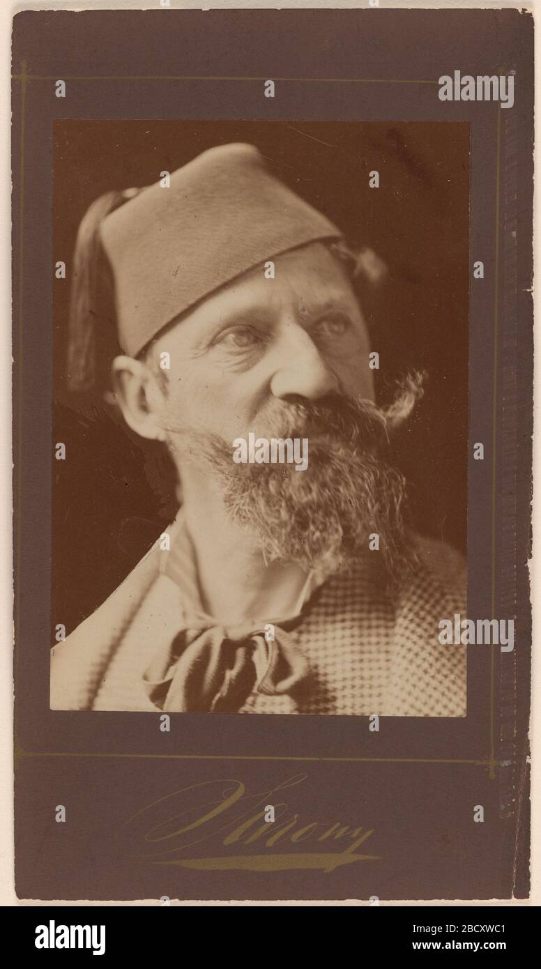 Napoleon Sarony Selbstporträt. NPG.82.152 Stockfoto