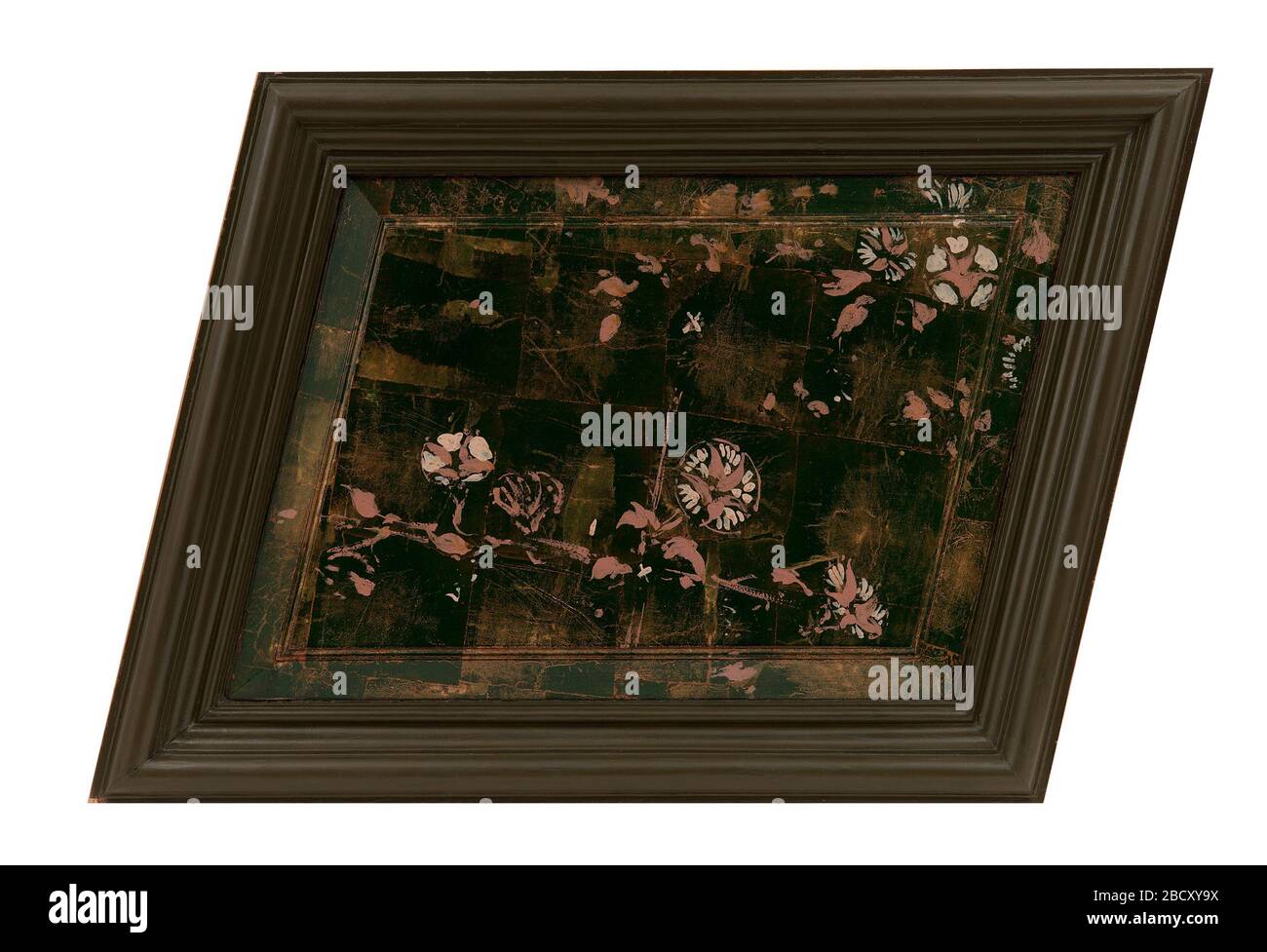 (Artist) James McNeill Whistler; Vereinigte Staaten; 1876; Ölfarbe und Metallblatt auf Holz; H x B: 51,1 x 36,8 cm (20 1/8 x 14 1/2 in); Geschenk von Charles lang Freer Treppengiebe Stockfoto