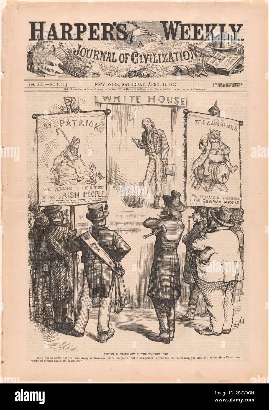 Reformen sind in der Außenpolitik notwendig. AD/NPG.79.12 Stockfoto