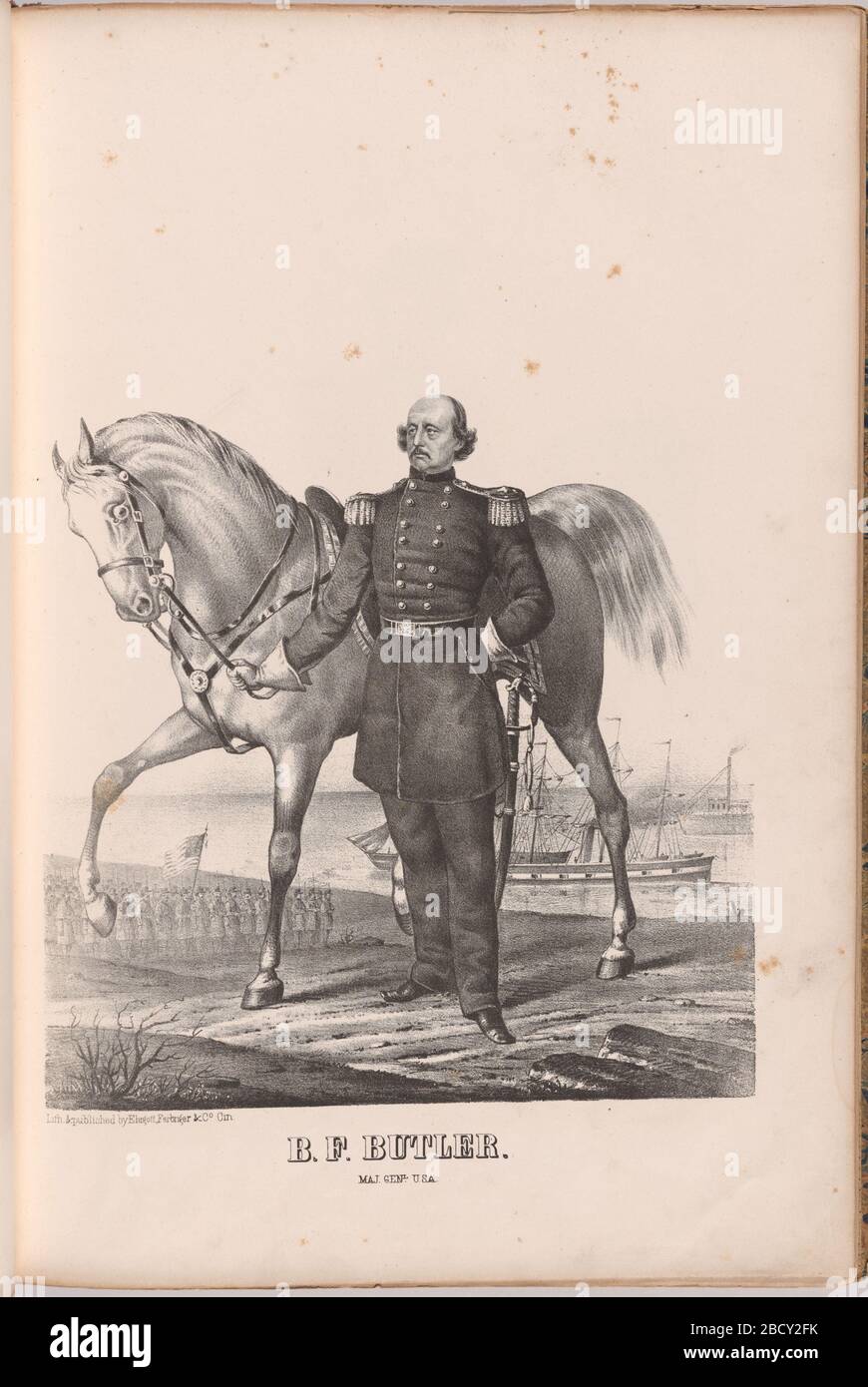 Benjamin F. Butler. NPG.99.126.17 Stockfoto