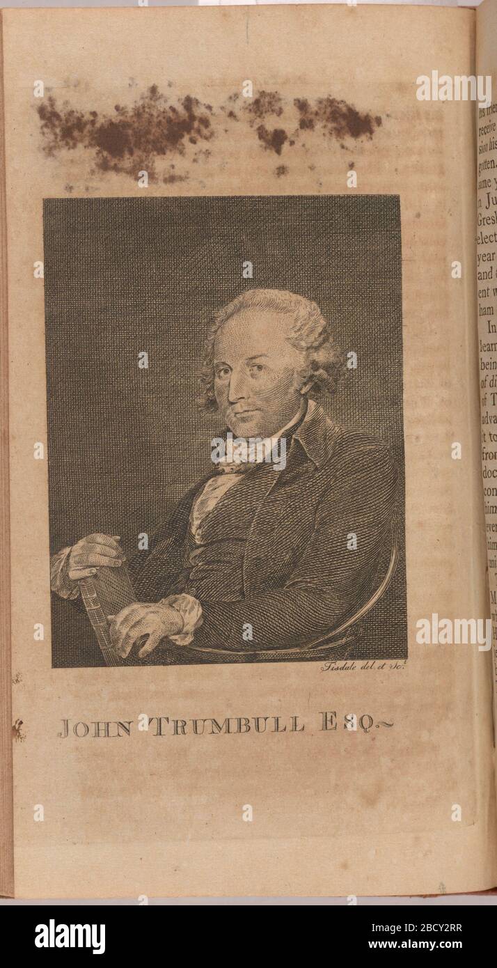 John Trumbull. NPG.80.184.1.D Stockfoto