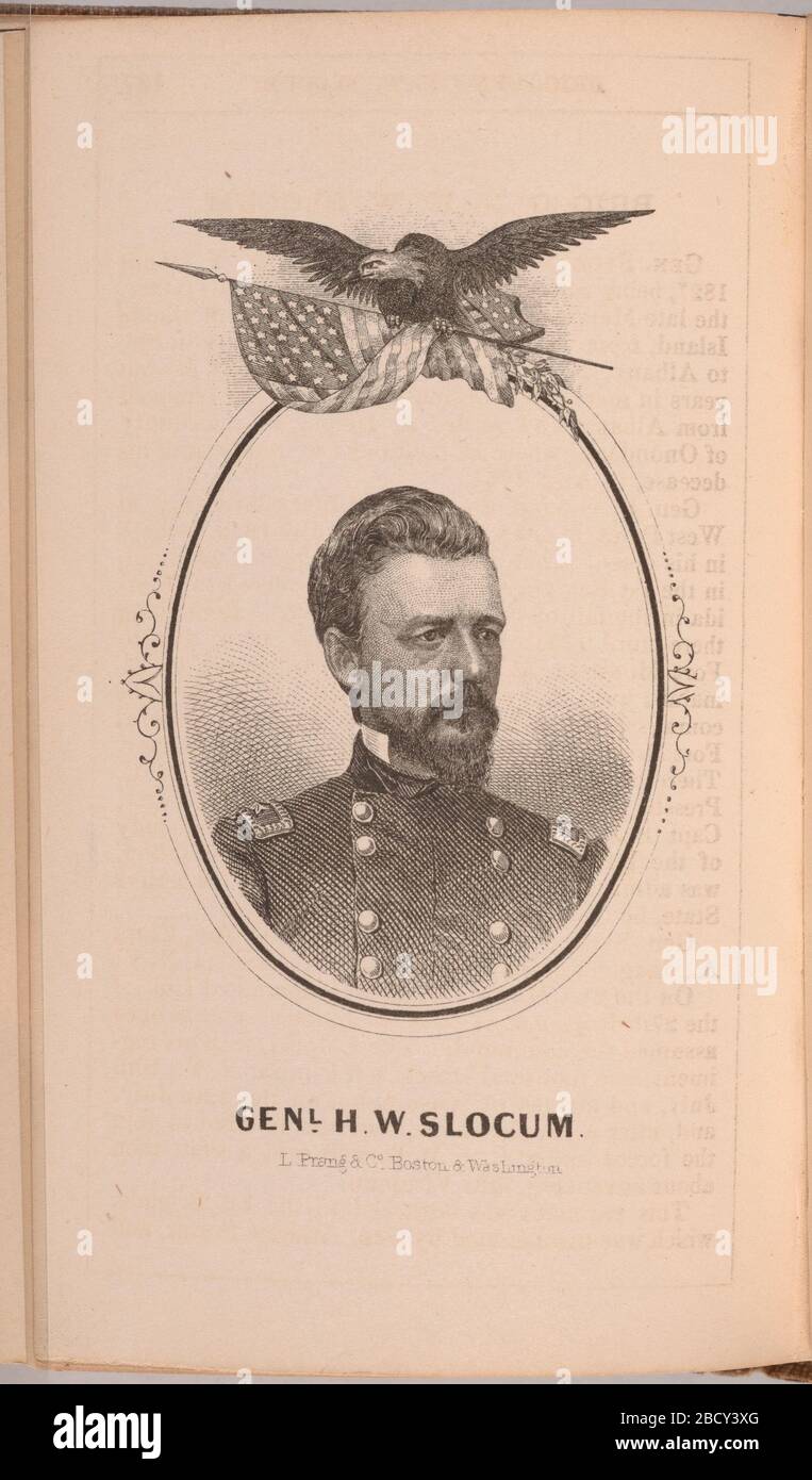 Henry Warner Slocum. NPG.80.119.t Stockfoto