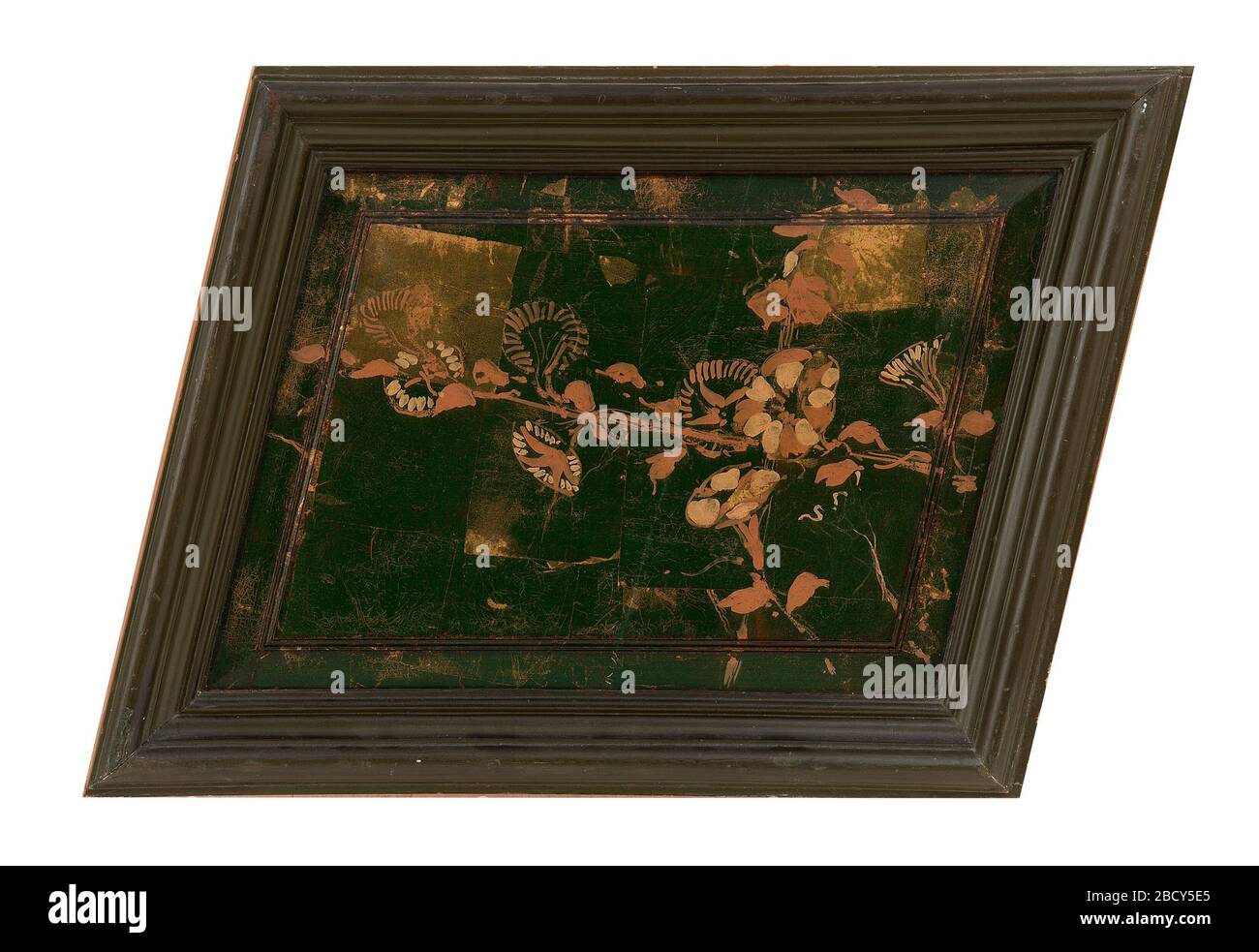 (Artist) James McNeill Whistler; Vereinigte Staaten; 1876; Ölfarbe und Metallblatt auf Holz; H x B: 51,1 x 36,8 cm (20 1/8 x 14 1/2 in); Geschenk von Charles lang Freer Treppengiebe Stockfoto