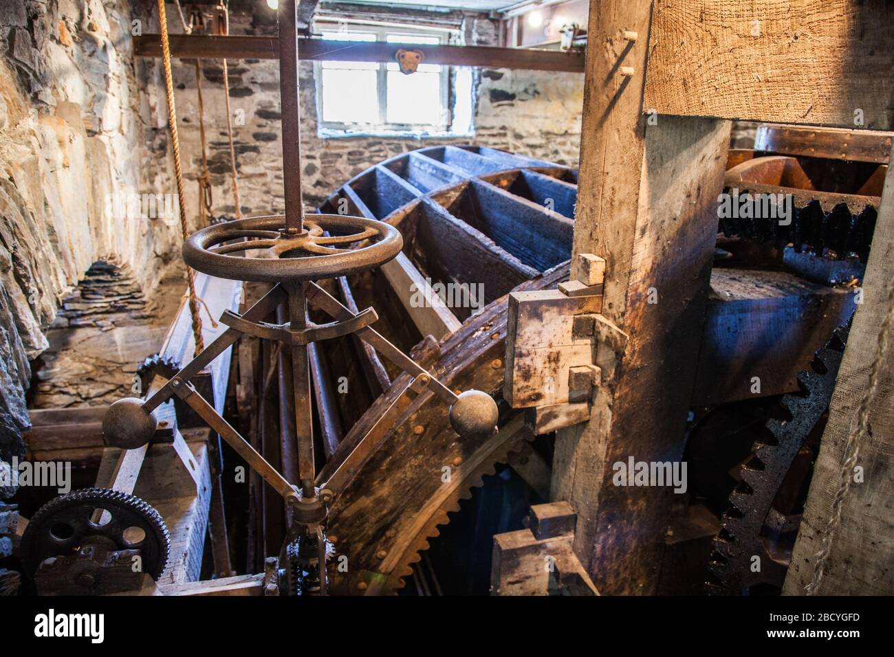 Slater Mill in Pawtucket, Rhode Island Stockfoto