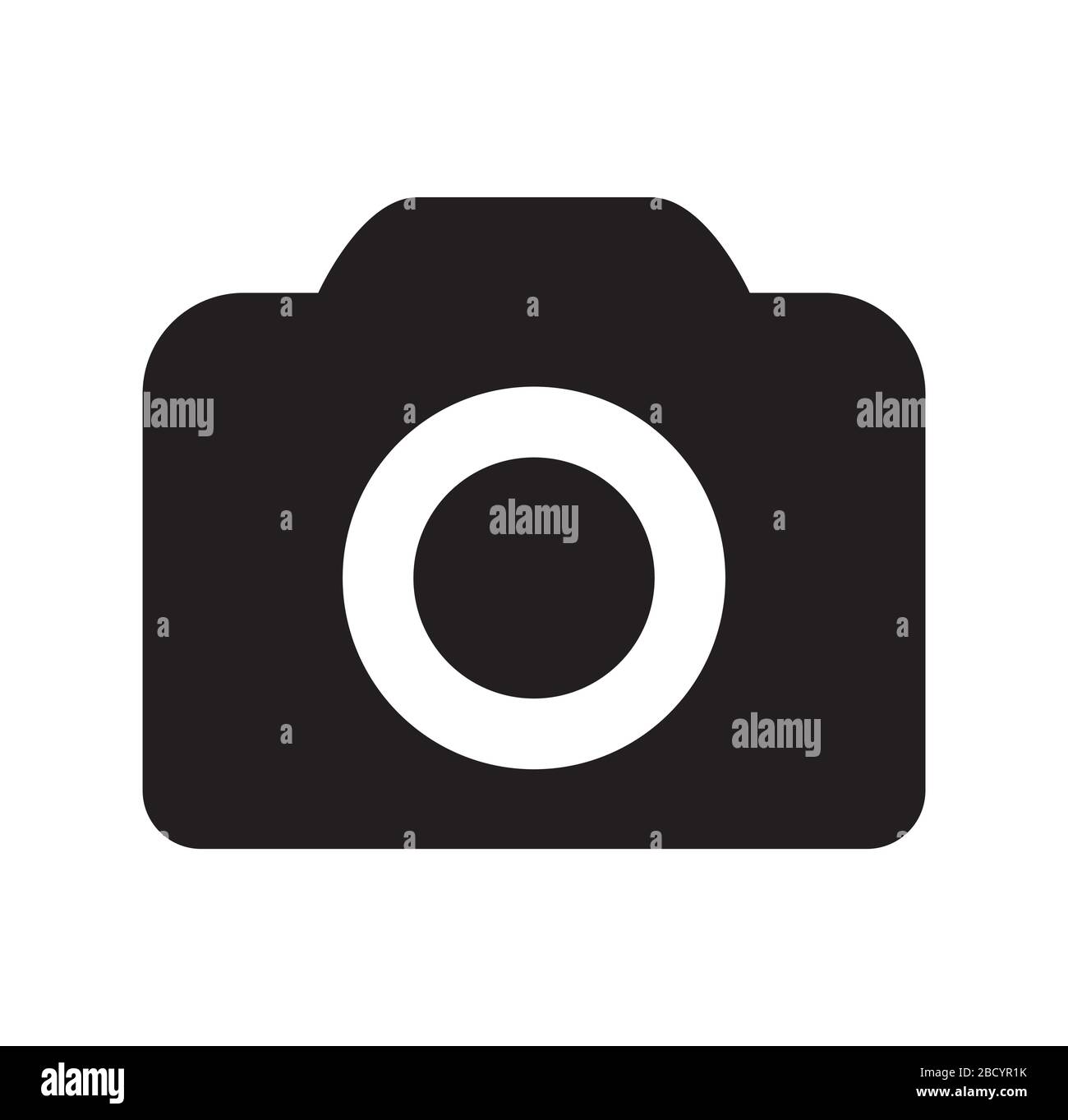 Kamera-/Foto-Symbol Stock Vektor