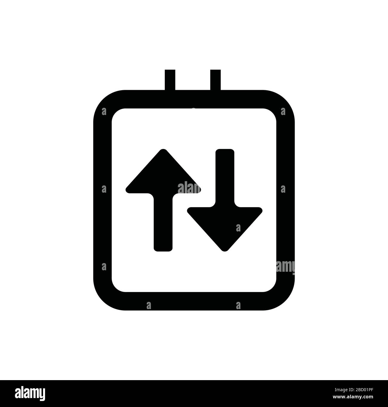 Symbol für Aufzug/Aufzug Stock Vektor