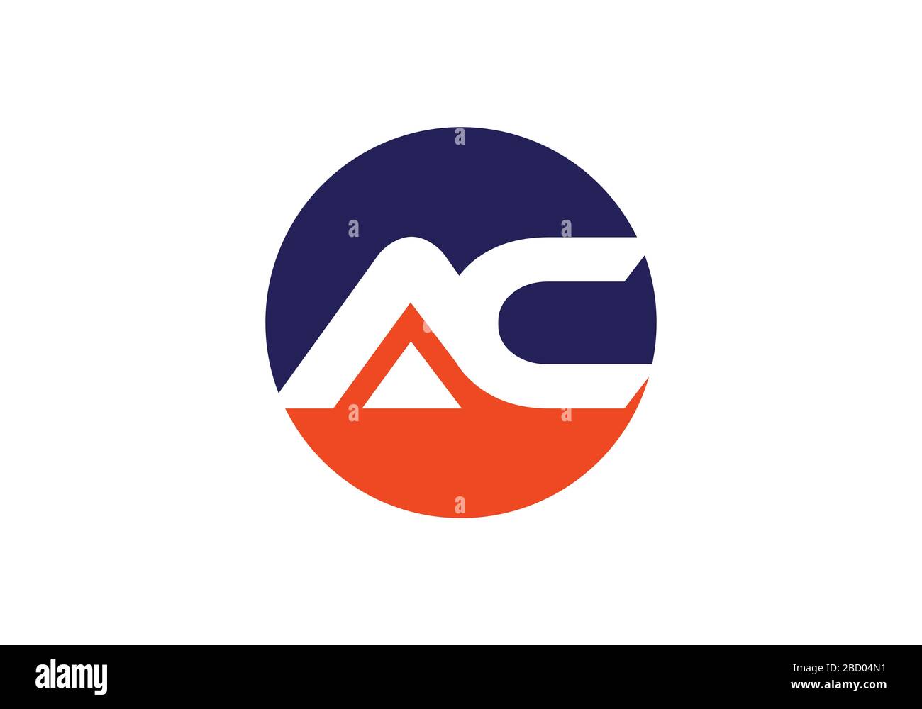 A C Initial Letter Logo Design Vector template, Graphic Alphabet Symbol for Corporate Business Identity Stock Vektor