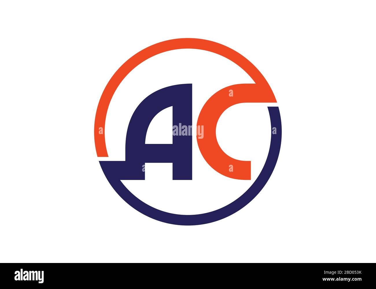 A C Initial Letter Logo Design Vector template, Graphic Alphabet Symbol for Corporate Business Identity Stock Vektor