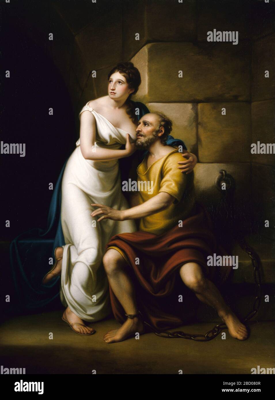 Die Römische Tochter. Stockfoto