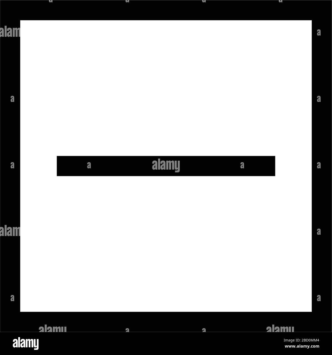 Symbol für Wäsche (trocken) Stock Vektor