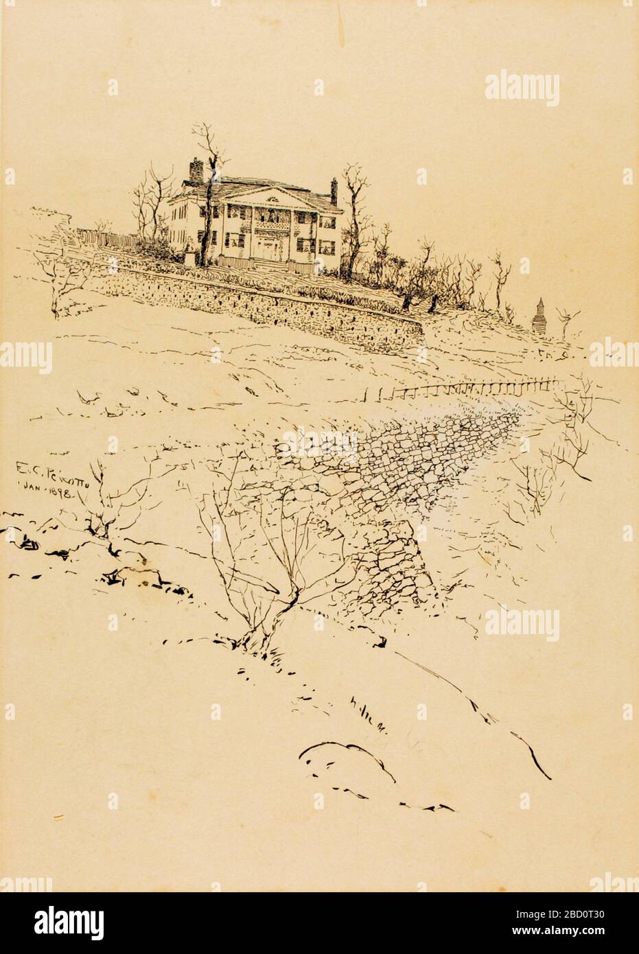 Jumel Mansion New York. Stockfoto