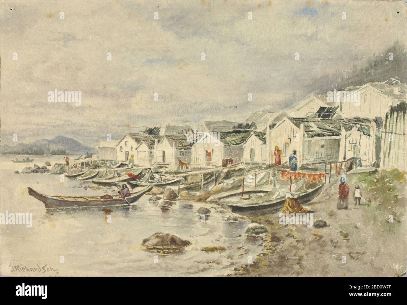 The Ranch Native Village Sitka, Das Dorf Der Ureinwohner, Im Jahr Stockfoto