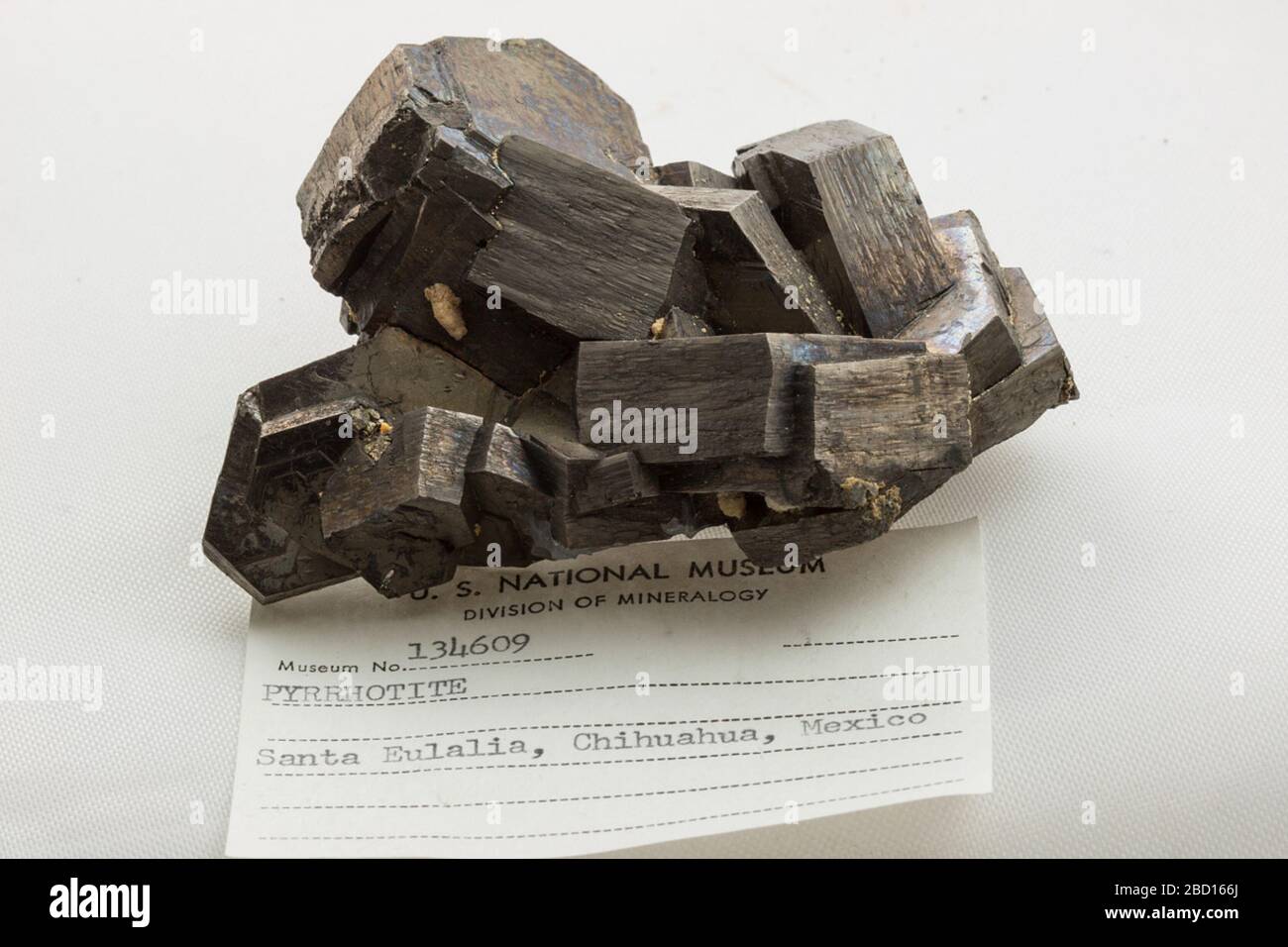 Pyrhotit. Nov. 20191 Pyrrhotit Stockfoto