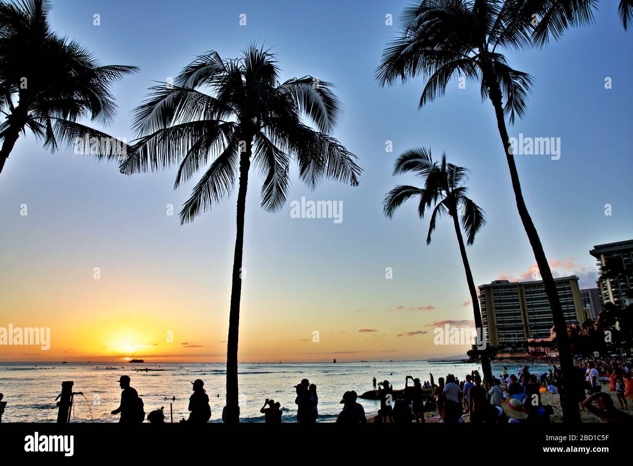 Honolulu Stockfoto