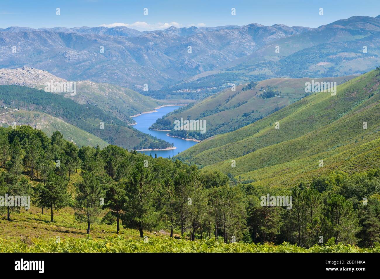 Landschaft, Peneda Geres Nationalpark, Minho, Portugal, Europa Stockfoto