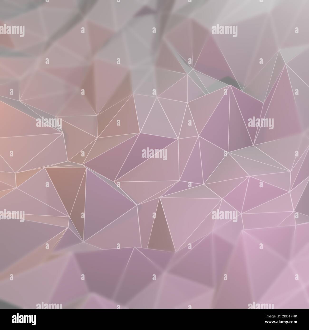 Abbildung der Lowpoly-Dreiecke. Hintergrundkunst der abstrakten Landschaft. Stock Vektor
