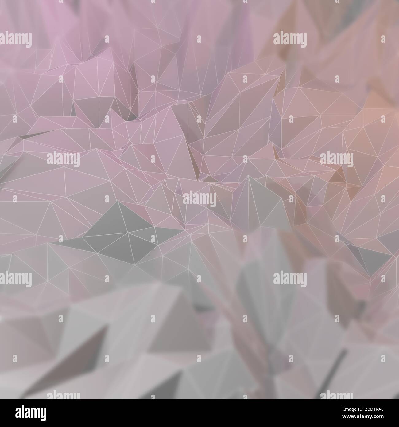 Abbildung der Lowpoly-Dreiecke. Hintergrundkunst der abstrakten Landschaft. Stock Vektor