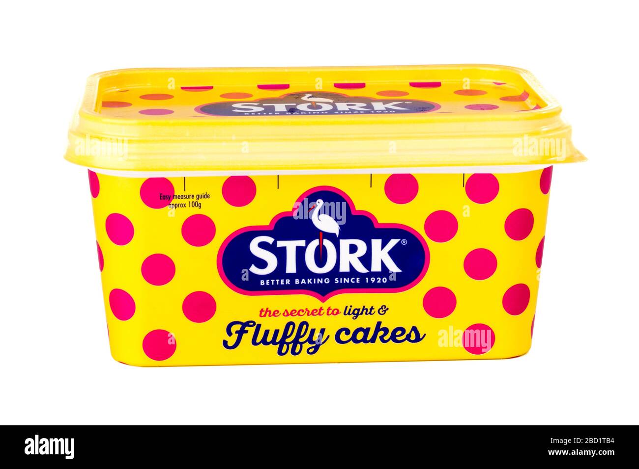 Storch mit butter ist dank seiner zum backen bestimmt Fotos und