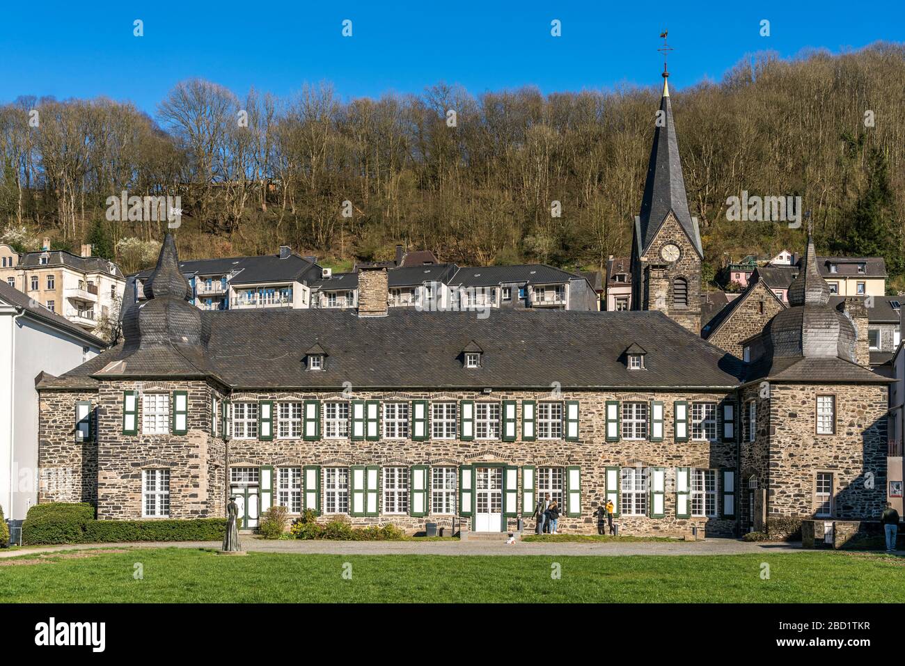 Burg Holtzbrinck in Altena, Sauerland, Nordrhein-Westfalen, Schloss Deutschland, Altena, Sauerland, Nordrhein-Westfalen, Deutschland Stockfoto