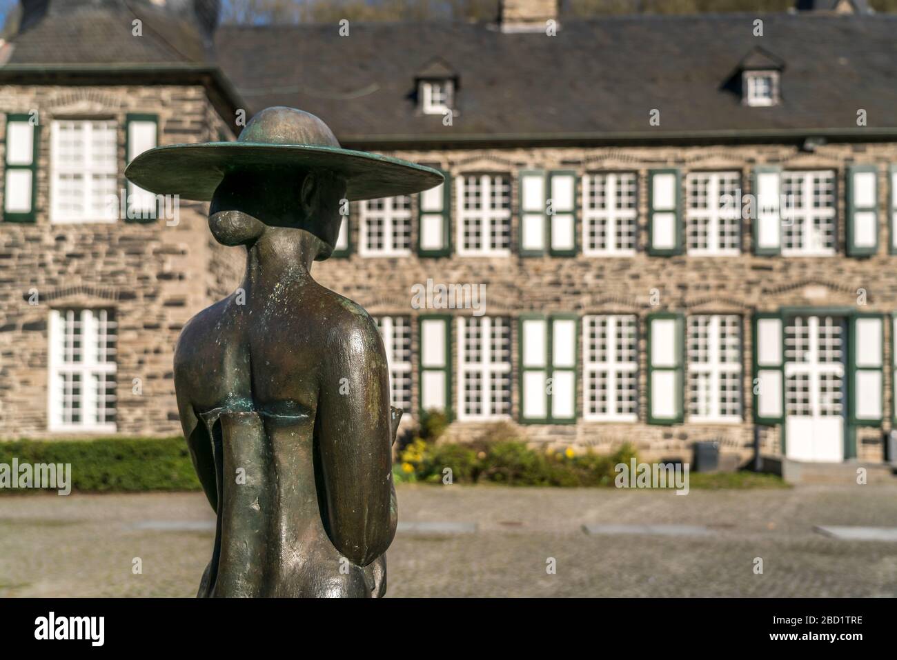 Burg Holtzbrinck in Altena, Sauerland, Nordrhein-Westfalen, Schloss Deutschland, Altena, Sauerland, Nordrhein-Westfalen, Deutschland Stockfoto