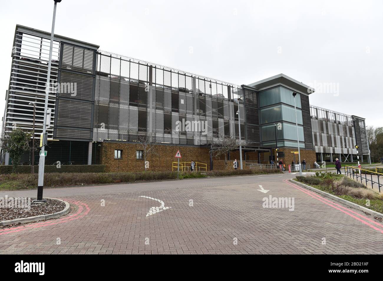 Milton Keynes University Hospital Stockfoto