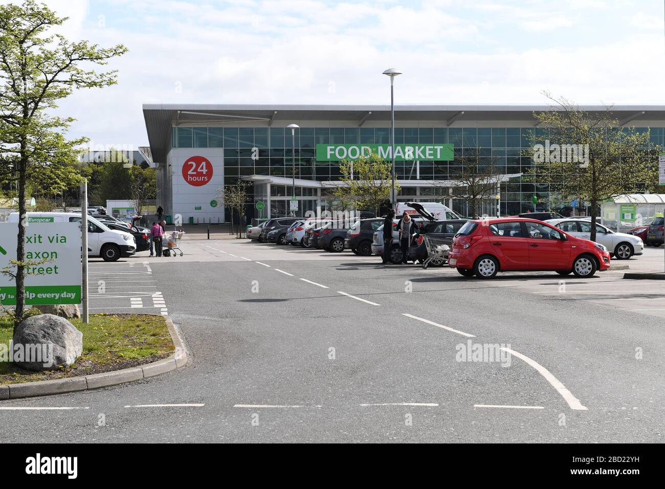 Milton Keynes Offices Business Stockfoto