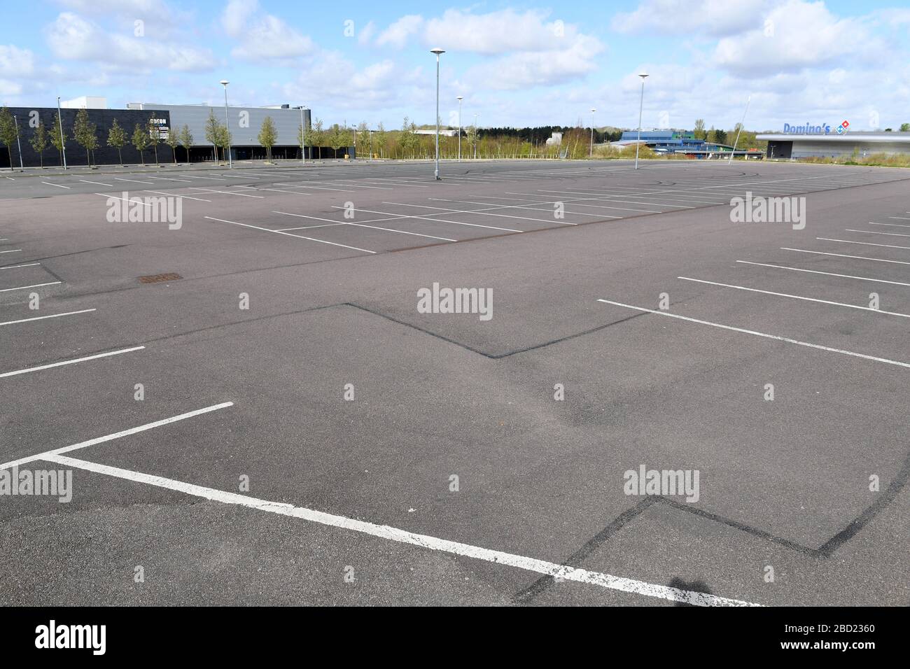 Milton Keynes Offices Business Stockfoto