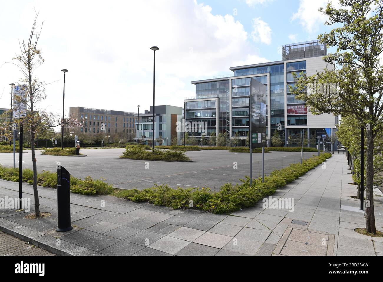Milton Keynes Offices Business Stockfoto