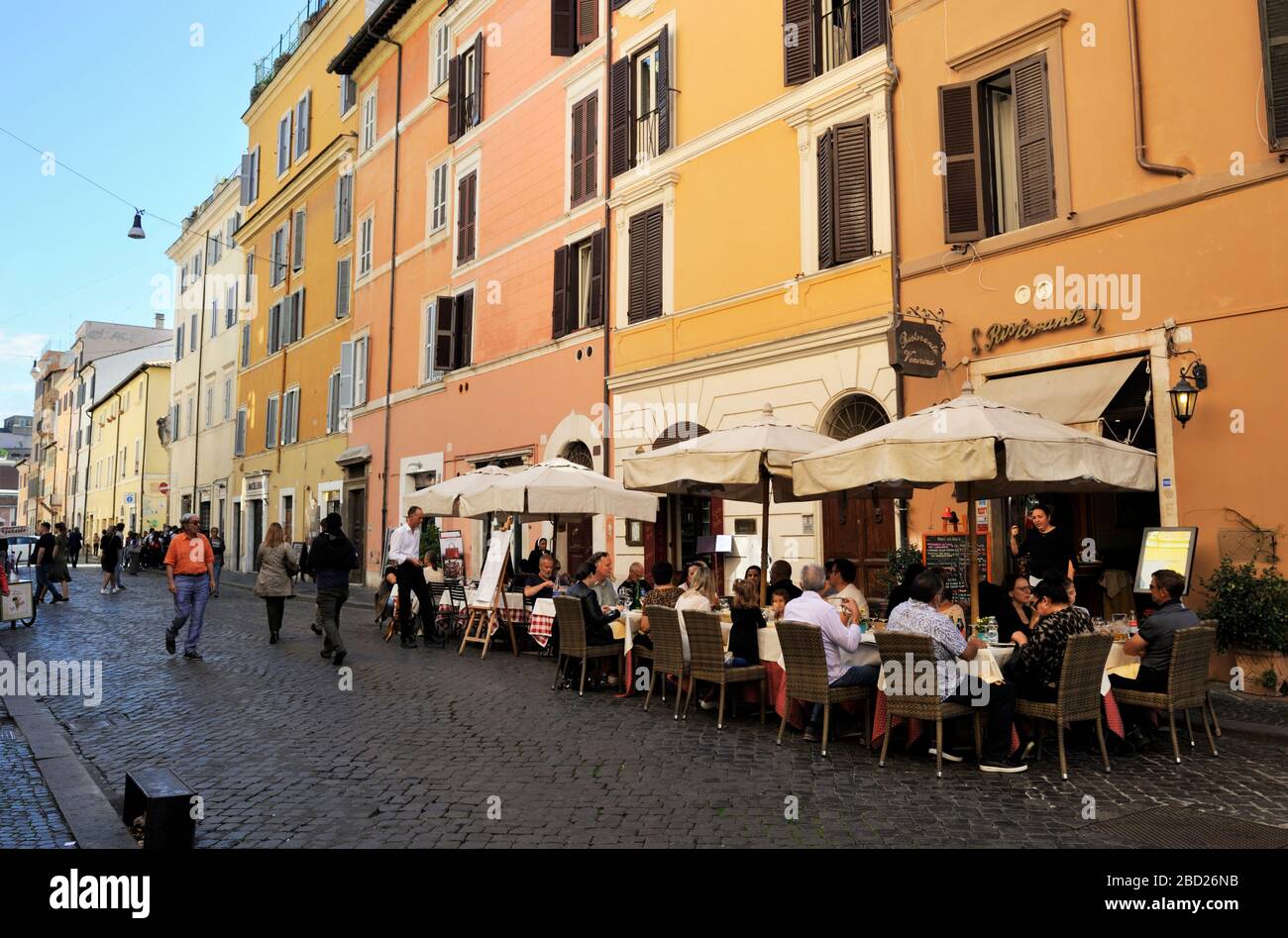 Borgo Pio, Rom, Italien Stockfoto