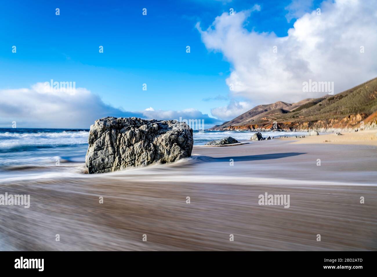 Garrapata Beach, Big Sur, Kalifornien, USA Stockfoto