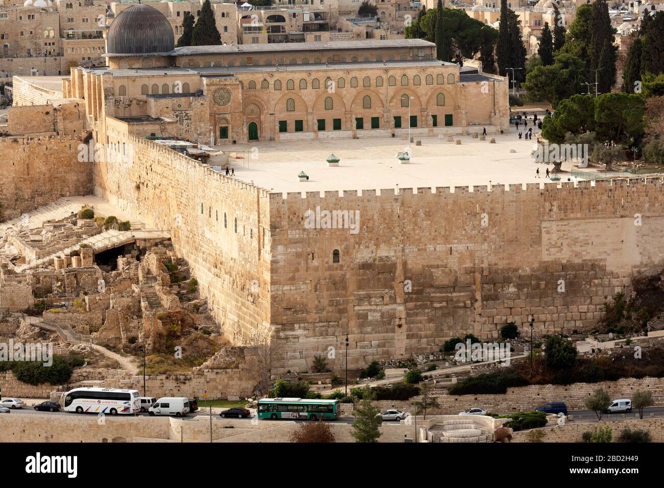 Die Altstadt von Jerusalem, Israel. Stockfoto