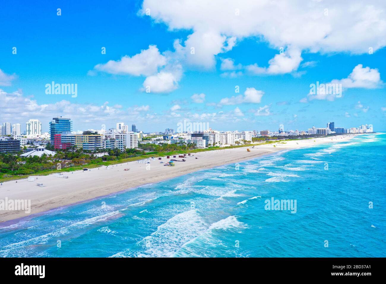 Miami Beach South Beach Stockfoto