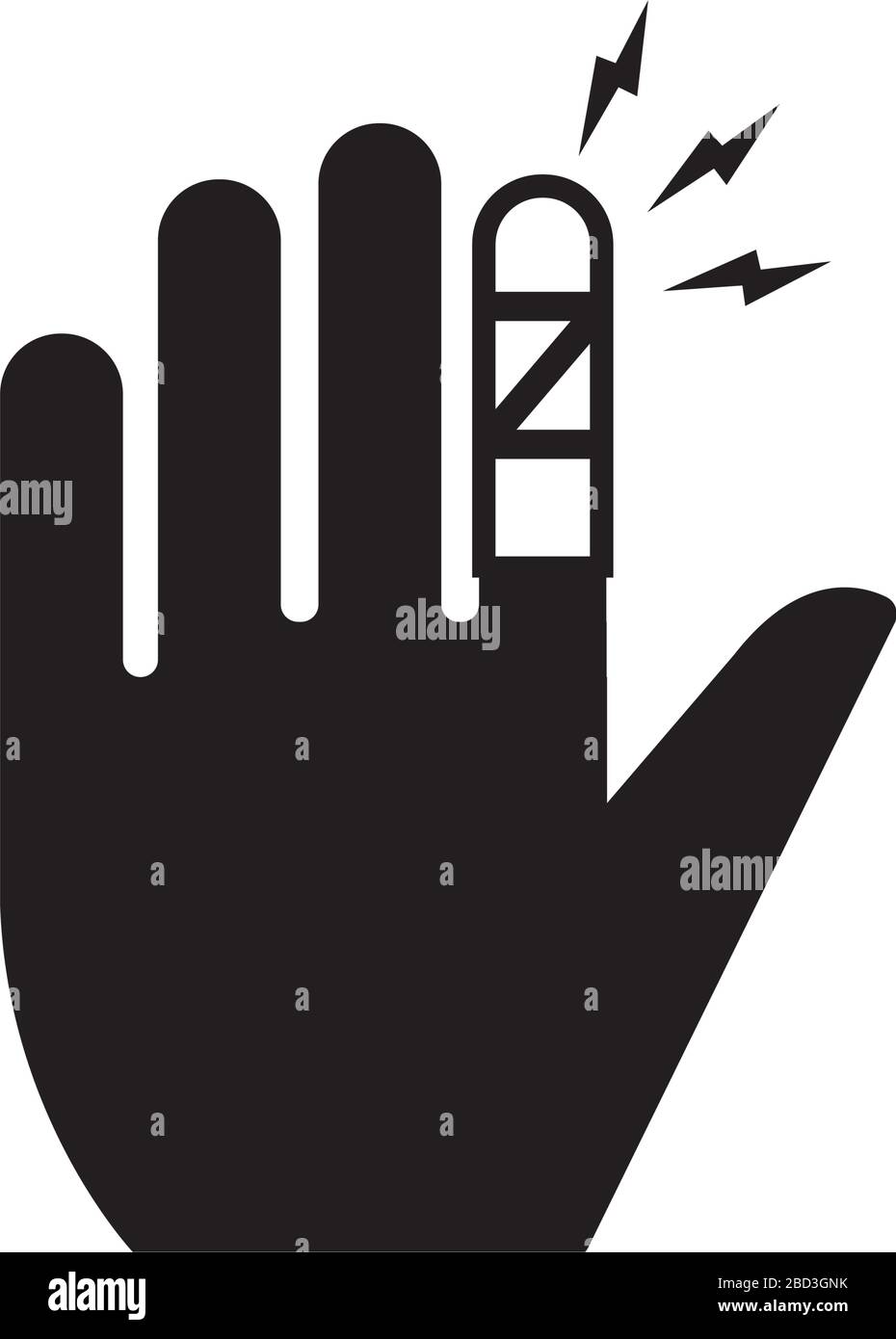 Krankenhaus, erste-Hilfe-Symbol / Symbol für öffentliche Informationen Stock Vektor