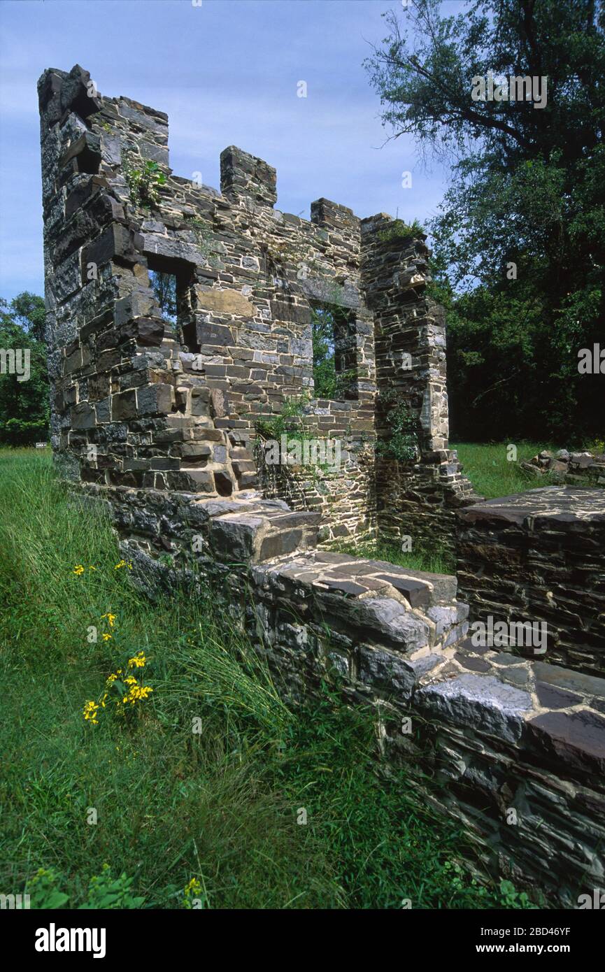 Schleuse 51, Chesapeake & Ohio Canal National Historical Park, Maryland Stockfoto