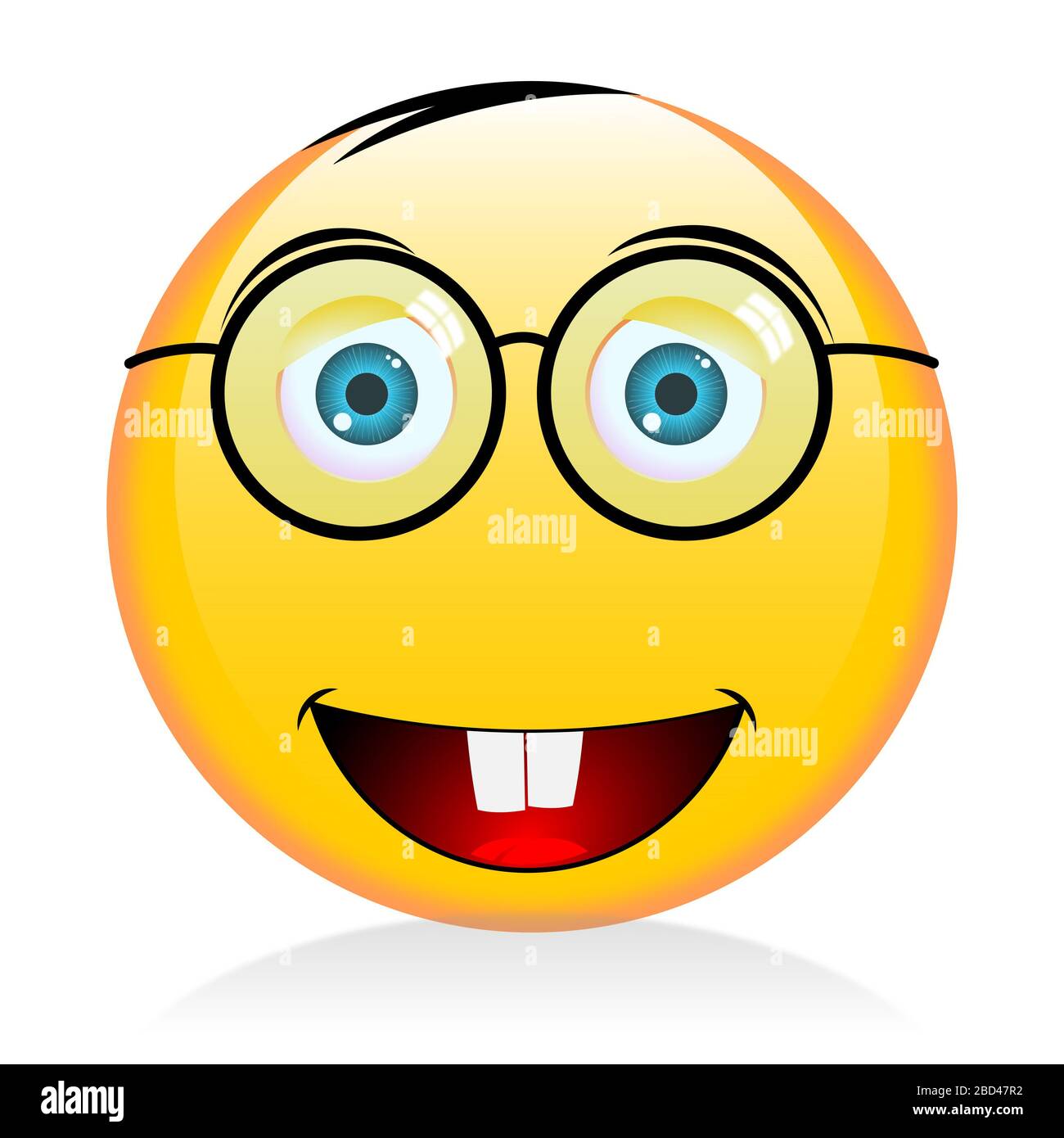 Smiling Cartoon Emoji Emoticon Smiley Stockfotos Und Bilder Kaufen Seite 3 Alamy